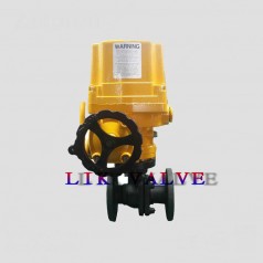 進口電動防爆碳鋼球閥（DC24V、DC220V、AC110V）