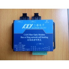 總線式CAN轉(zhuǎn)光纖_CAN光貓使用說明書（工業(yè) ，可以總線式也可以環(huán)網(wǎng)式）